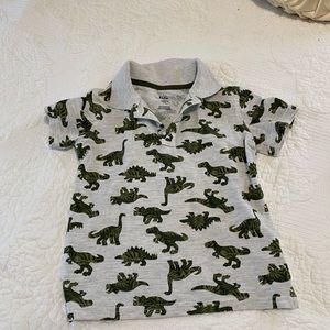 Olive green Dino shirt